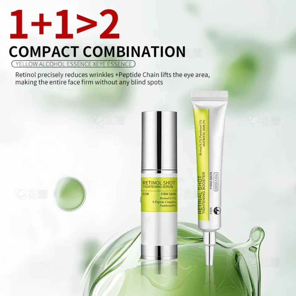 2025 Retinol Shot Tightening Face Serum: Wrinkle Reduction, Lifting Firming, Diminishes Fine Lines, Shrinks Pores, Moisturizing