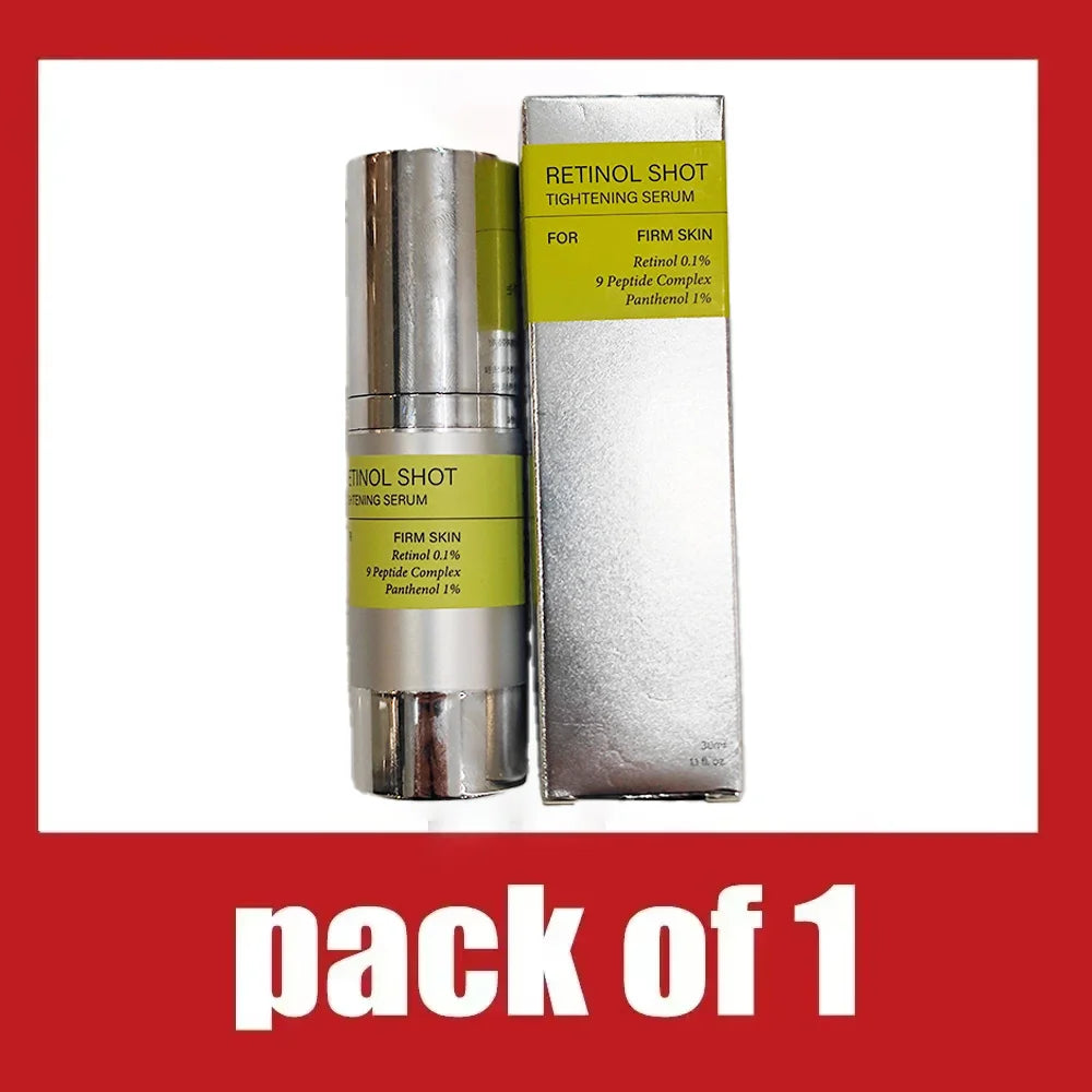 2025 Retinol Shot Tightening Face Serum: Wrinkle Reduction, Lifting Firming, Diminishes Fine Lines, Shrinks Pores, Moisturizing